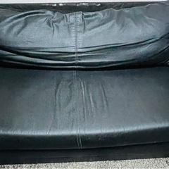 【無料　使用感あり　カバー付き】IKEA ソファベッドの画像