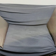 【無料　使用感あり　カバー付き】IKEA ソファベッドの画像