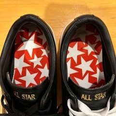 【CONVERSE】ALL STAR レザースニーカーの画像