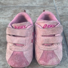 asics 女の子　スニーカー　シューズ　13cm