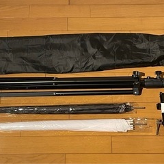 撮影アンブレラ　セット