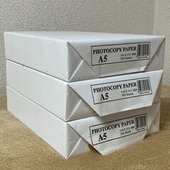 A5コピー用紙　500枚×3