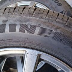 再値下げ中【バリ溝9.5山】185/65R15　15インチアルミ4本