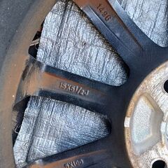 再値下げ中【バリ溝9.5山】185/65R15　15インチアルミ4本