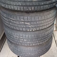 再値下げ中【バリ溝9.5山】185/65R15　15インチアルミ4本