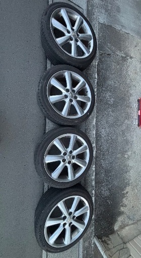 18クラウンアスリート　ゼロクラウン　純正ホイールタイヤ