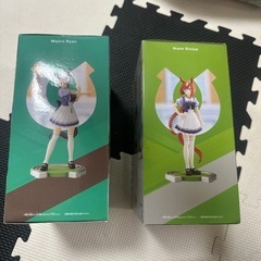 ウマ娘フィギュア、2個セットの画像