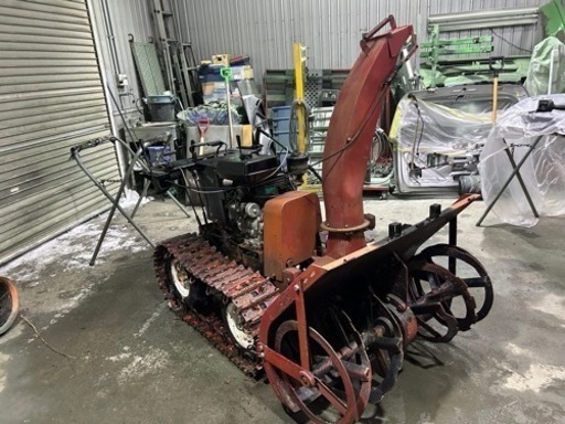 値下げ　最終価格　
除雪機　カワサキ製　オーガ幅100cm　使用上の不具合ありません　激安出品
