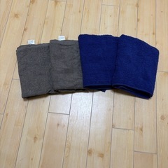 お譲り先決定　バスタオル　4枚