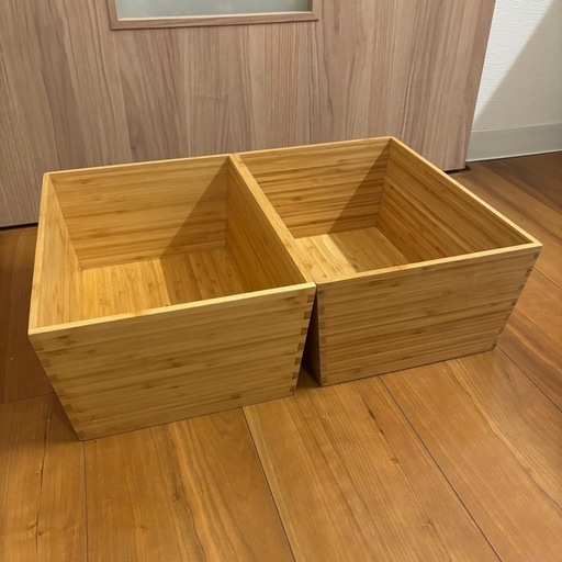 木製収納ボックス