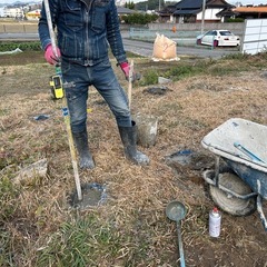 杭頭レベル調整！簡単な作業です！2名募集！の画像
