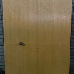 (室内)二枚セット収納扉/ドア/折戸【高1760x幅800x厚30】mmの画像