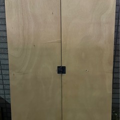 (室内)二枚セット収納扉/ドア/折戸【高1760x幅800x厚30】mmの画像