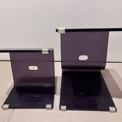 ✨クリアグレーでカッコいい丈夫なイス兼スツールの画像