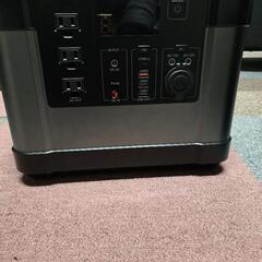 ポータブル電源とソーラーパネル