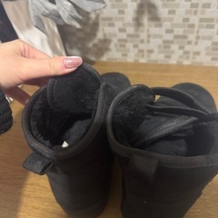 厚底ショートブーツの画像