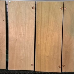(室内)四枚セット 収納扉/ドア/折戸【高1100x幅400x厚30】mmの画像
