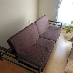 ニトリ　ソファベッド(トリニティー)の画像