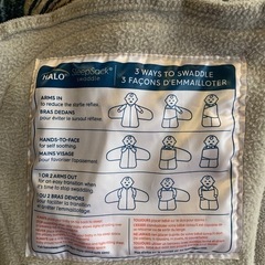 Halo sleepsack swaddle ベビースリーパー　新生児〜3ヶ月用の画像