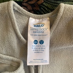 Halo sleepsack swaddle ベビースリーパー　新生児〜3ヶ月用の画像