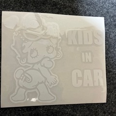 車用ステッカー　ベティ　ヒスミニ