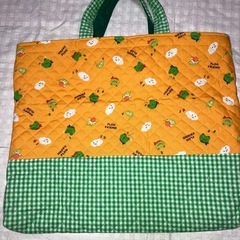 新入園新入学向け4点セット＊カエル柄＊ハンドメイドの画像