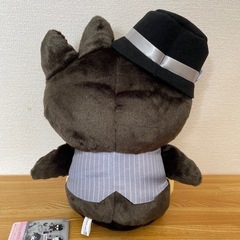サンリオ ノスタルジックモノトーン BIGぬいぐるみ バッドばつ丸の画像