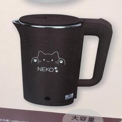 NEKO　大容量電気ケトル　1600ml　ブラウンの画像