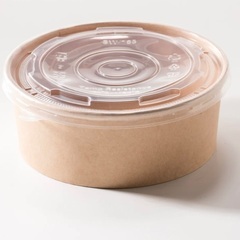 フードカップ 900ml ナチュラル蓋セット各600個　