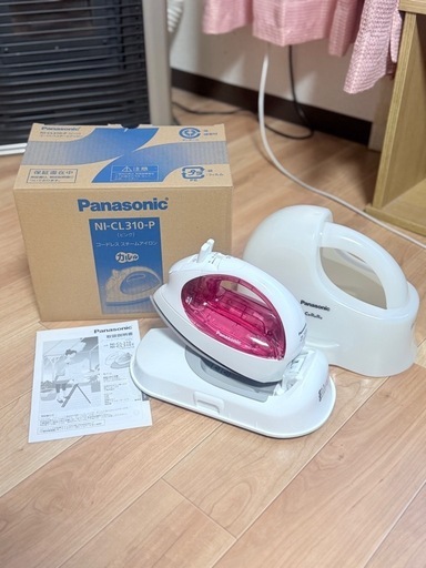 Panasonic コードレススチームアイロン