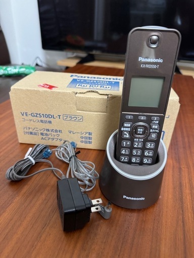 (美品)コードレス電話機パナソニック　取引中\n