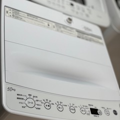 送料・設置込み可　洗濯機　4.5kg ビックカメラ　2022年　【分解クリーニング済み】の画像