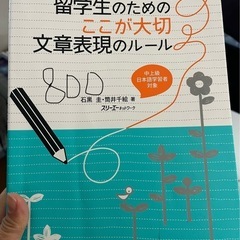 留学生のためのここが大切の文章表現