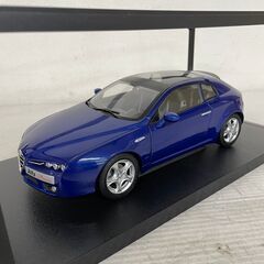【NOREV】ノレブ Alfa Romeo Brera アルファロメオ 1/18スケール ミニカー モデルカー ダイキャスト ブルー コレクション 美品 USED Y0953の画像