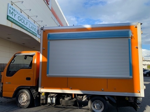 いずず　エルフ　1.5t 　キッチン カー　内装、備品、新品！　値下げしました♪
