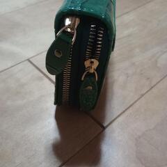 未使用　クロコダイル調　長財布の画像