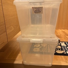 収納ケース　プラケース　2つまとめて
