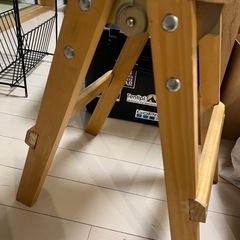 木製脚立の画像