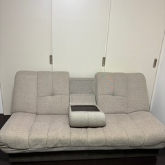 【※お取引中】ソファーベッド｜収容付きの画像