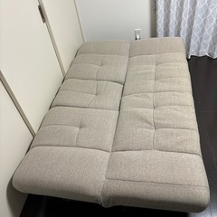 【※お取引中】ソファーベッド｜収容付きの画像