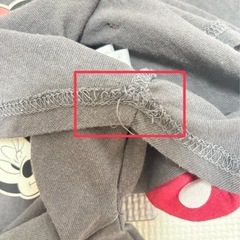 〈84〉訳あり⚠︎　バースデイ　futafuta 　ミニーマウスセットアップ　80の画像