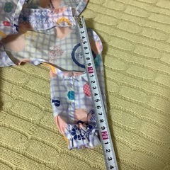 小型犬用フード付きレインコート　カッパ　パープル　ピンク　手足付き　ハンドメイドの画像