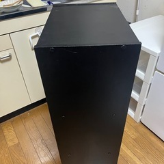 カラーBOX3段黒色の画像