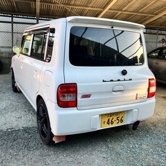 車検R８年11月アルトラパンSS!4WD 5MTターボ！タワーバー！車高調　交換&交渉の画像