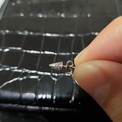 尖った形状のピアス　トゲピアス　コーンヘッドの画像