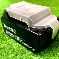 ♦️綺麗良好品★マキタ純正18V・BL1860B・6.0A バッテリー残量表示付の画像
