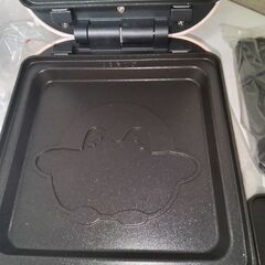 新品未使用　こんがりきゃらマルチサンドメーカー コウペンちゃんの画像