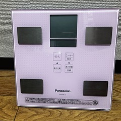 【取引中】Panasonic 体組成計 体重計 