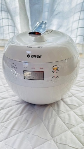 《商談中》自然株式会社　GREE マイコン式炊飯器　SZGSMー4G 4合炊き