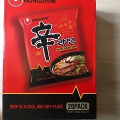 辛ラーメン　箱20パック入り　新品